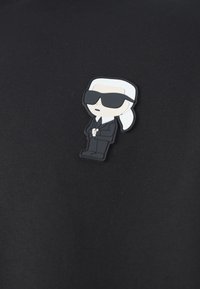 KARL LAGERFELD CREW NECK - Sportinis megztinis - black