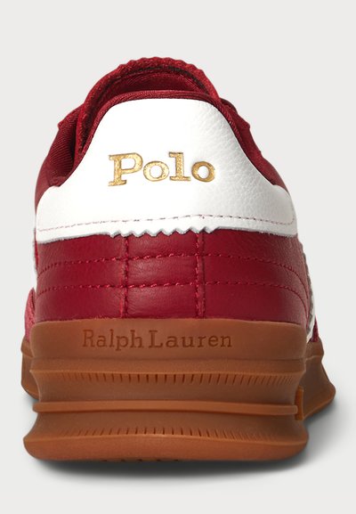 Polo Ralph Lauren HERITAGE AERA SUEDE SNEAKER - Tossud - red