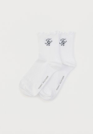 WOMEN SHORT SOCK 2 PACK - Zeķes - white