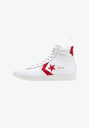 PRO LEATHER ORIGINAL COLORBLOCK UNISEX - High-top trainers - White / University Red