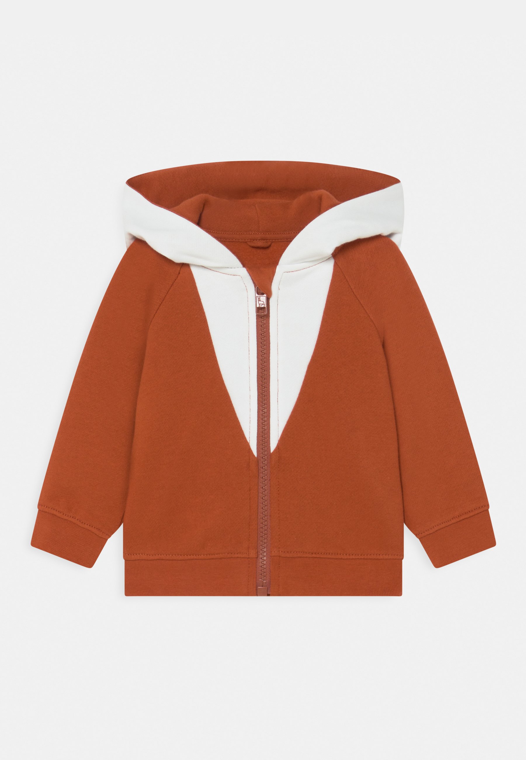 McCartney Sudadera cremallera arancio/marrón - Zalando.es