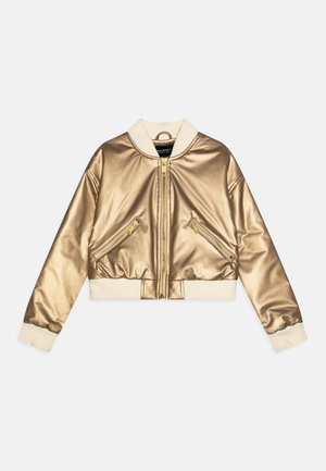 Blue Effect GIRLS - Veste en similicuir - gold