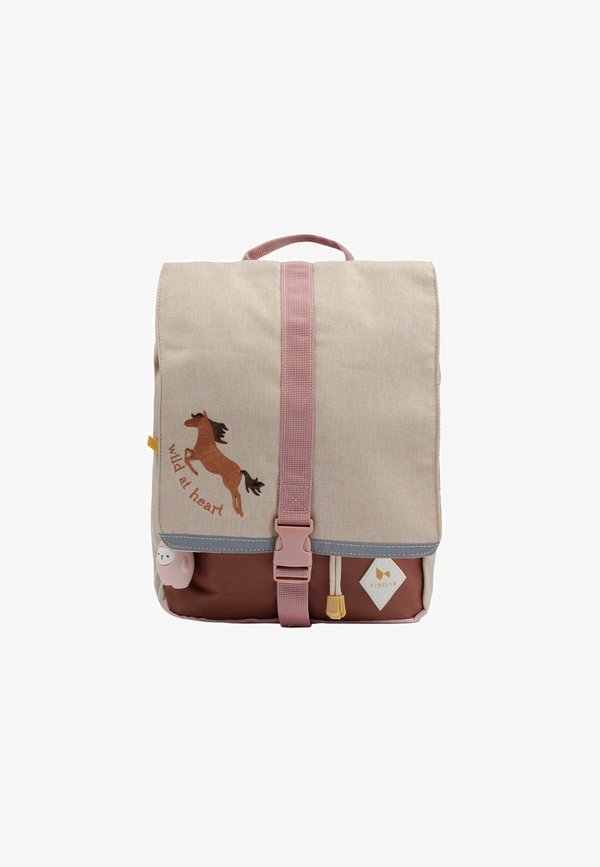 SMALL WILD AT HEART - Tagesrucksack - caramel