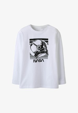 NKMVITAR NASA NAS - Ilgarankovis viršutinės dalies drabužis - bright white