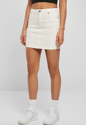 Urban Classics Jupe crayon - offwhite raw