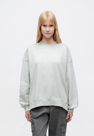JXCORA CREW - Ikdienas džemperis - light grey melange