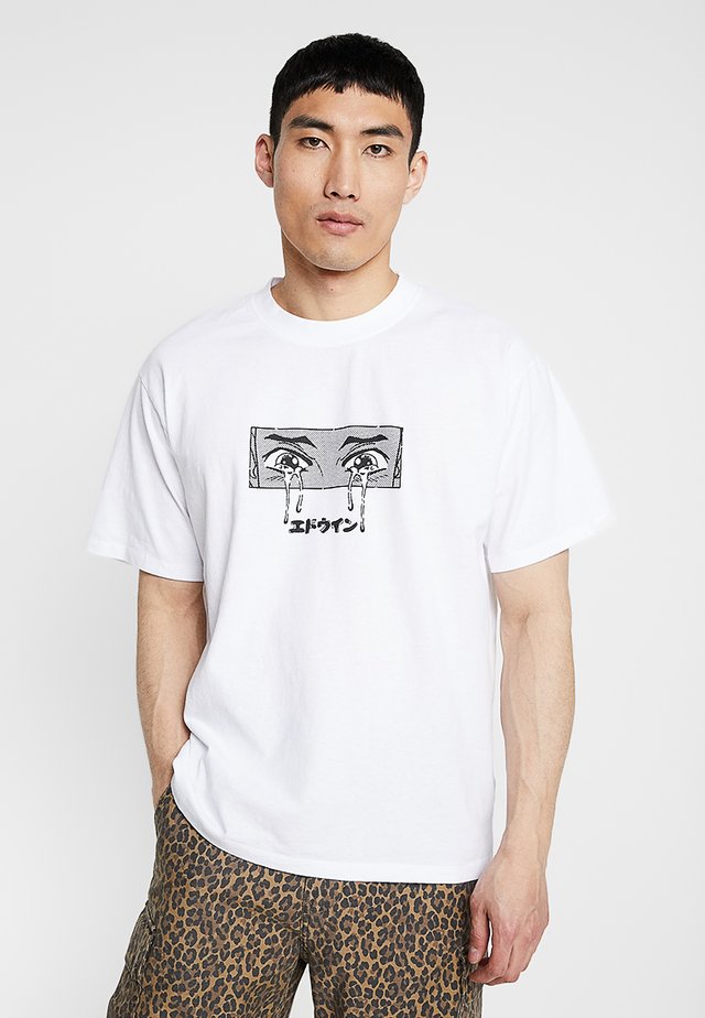 SAD - Camiseta estampada - white