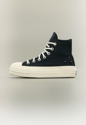 Converse, CHUCK TAYLOR ALL STAR LIFT - Zapatillas altas - black/egret