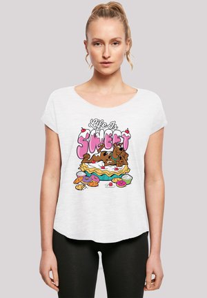 SCOOBY DOO LIFE IS SWEET - Print T-shirt - white