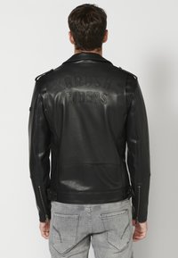 Koroshi SKIN EFFECT  - Mākslīgās ādas jaka -  black