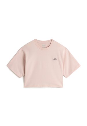 SALTON RELAXED FIT CROP - Camiseta estampada - sepia rose