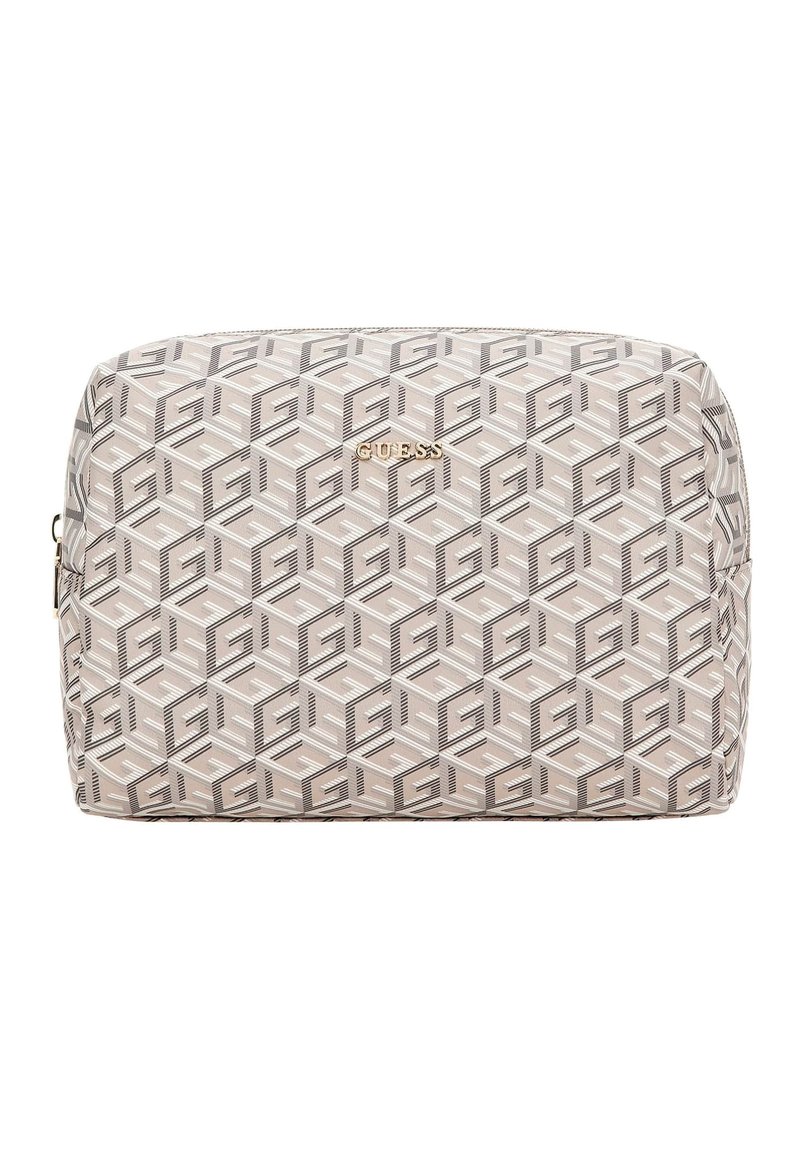 Guess BEAUTYCASE G CUBE LOGO Wash bag weiß/white Zalando.ie