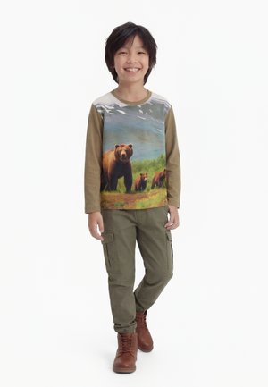 Name it NMMOSVALD - Hosszú ujjú felső - khaki