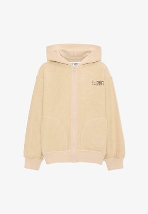 MM6 Maison Margiela, FELPA UNISEX - Sweat zippé - beige