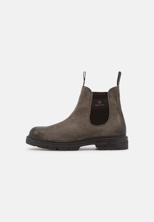 GANT GRETTY - Stiefelette - taupe/dark brown