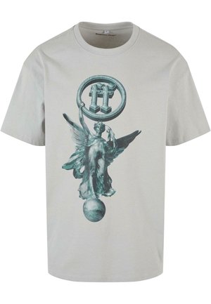 Forgotten Faces, RUELING THE WORLD - T-Shirt print - lightasphalt