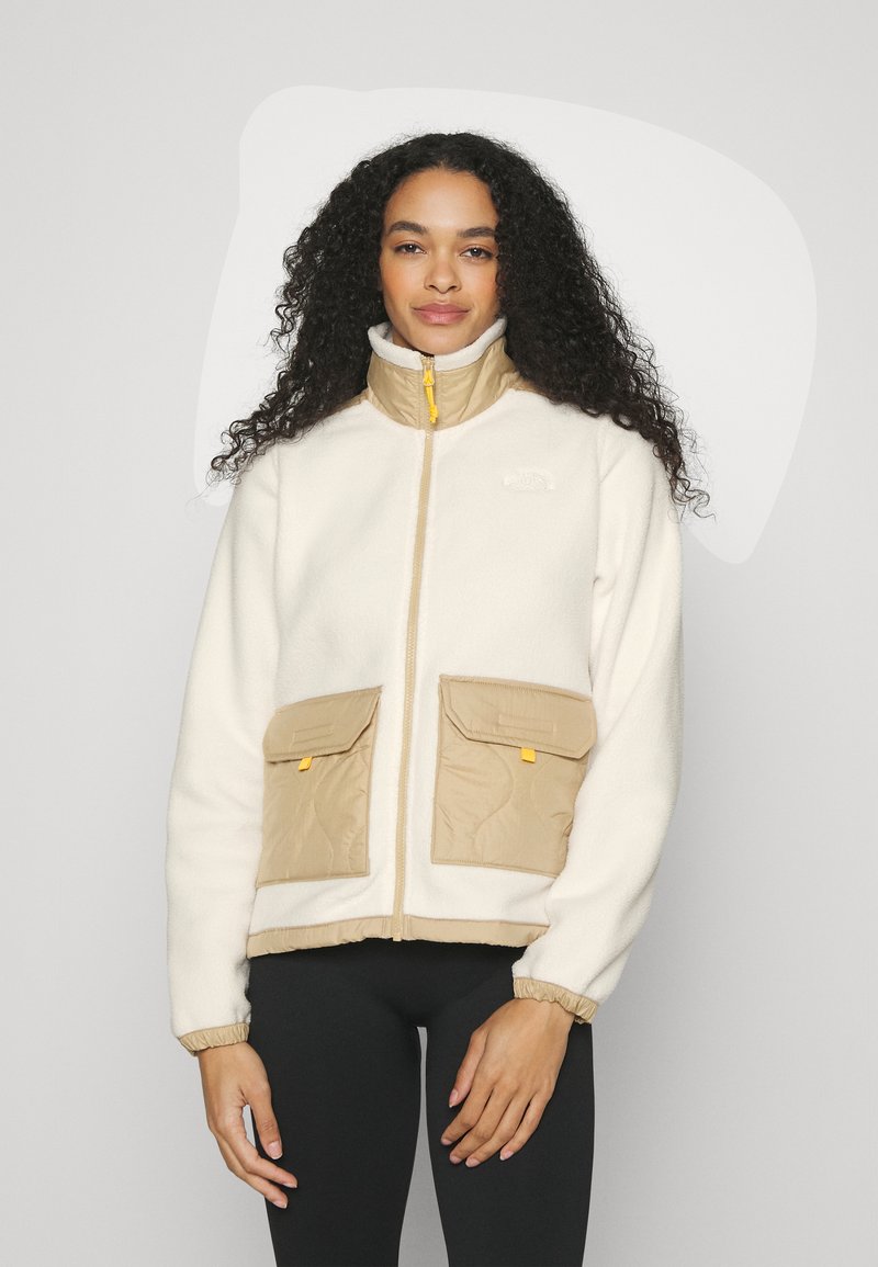 The north face royal arch jacket jachet din fleece gardenia white