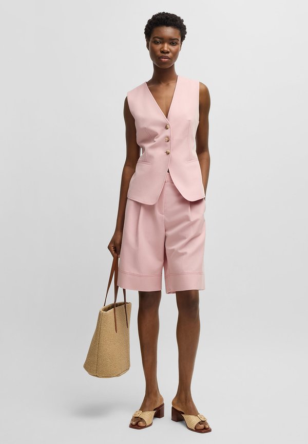 JAVESTA - Waistcoat - open purple4