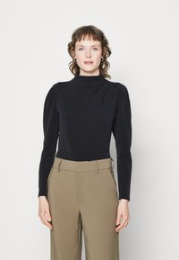 Selected Femme - SLFFENJA NOOS - Blus - black Miniatyrbild 1