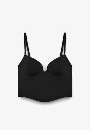 Terranova, REGGISENO BUSTIER TINTA UNITA - Bustino - nero