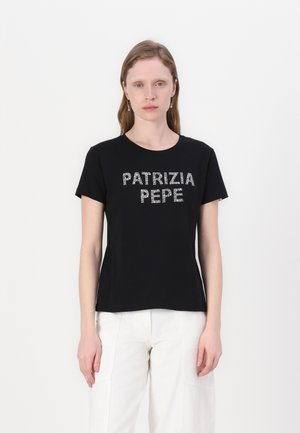 MAGLIA ASPETTO GENERIC - T-shirt print - nero