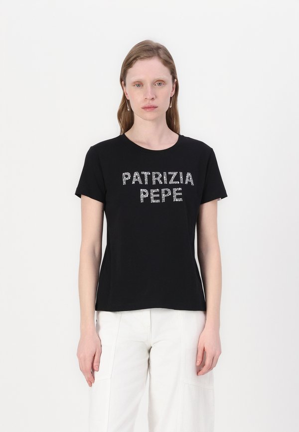 MAGLIA ASPETTO GENERIC - Print T-shirt - nero