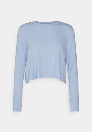 CROSS BACK LONG SLEEVE - Pitkähihainen paita - iced sky