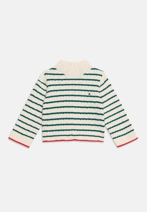 Tommy Hilfiger, MOCK NECK SWEATER - Pullover - rural green