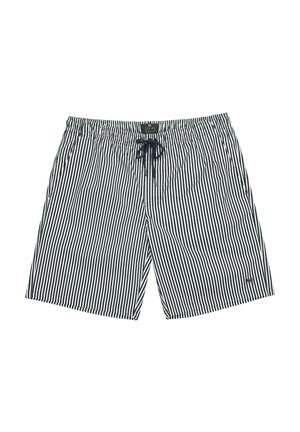 Men Plus, SWIMMING TRUNKS, SEERSUCKER, ELASTIC WAISTBAND, UP TO 8XL - Badeshorts - navy blue