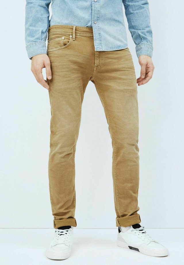 STANLEY - Slim fit jeans - malt