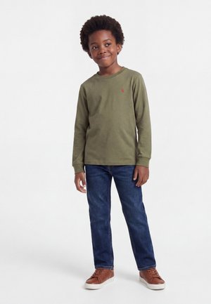 Polo Ralph Lauren, COTTON JERSEY LONG-SLEEVE TEE 2-6Y - Camiseta de manga larga - cruise olive