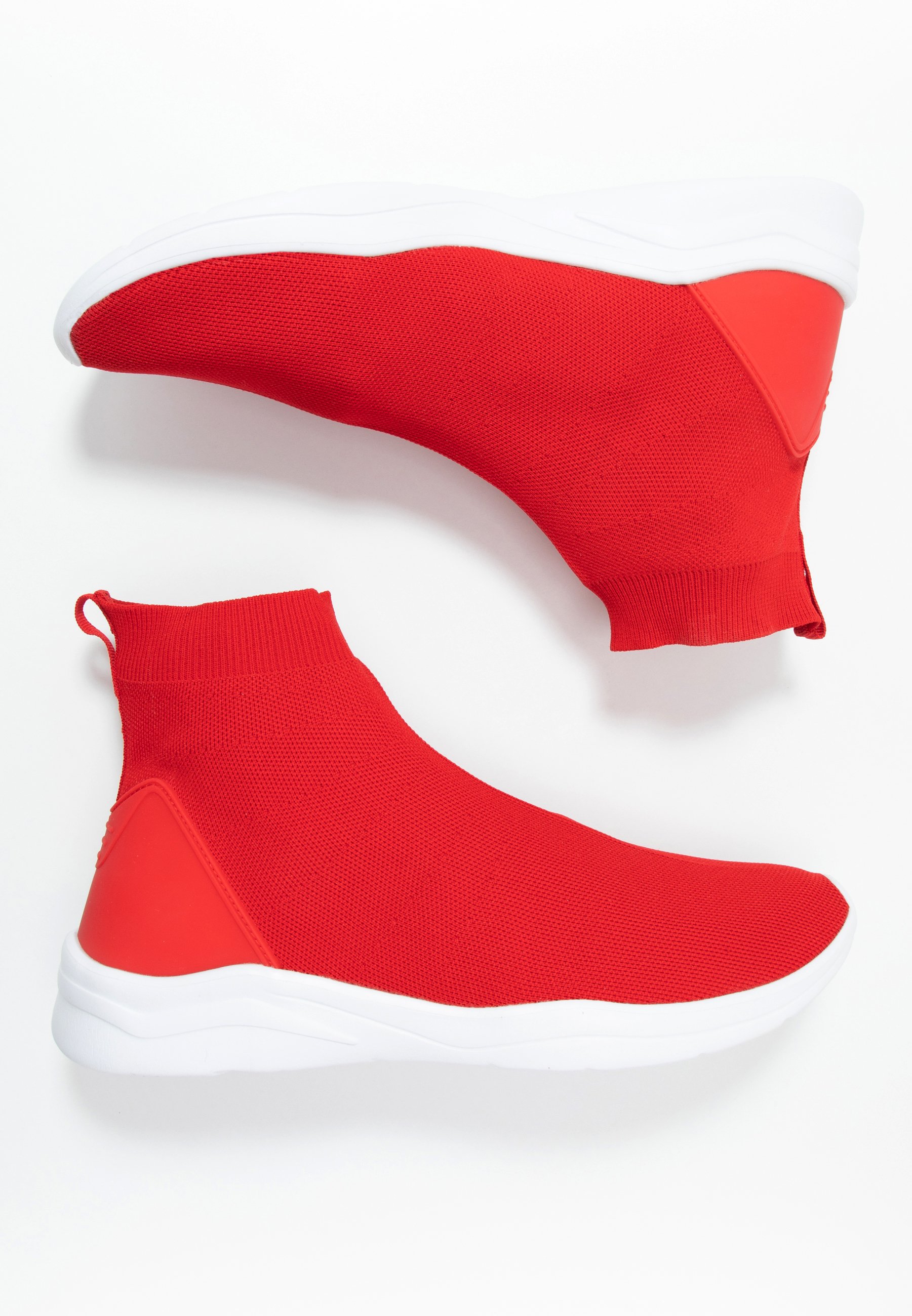 Pier One Sneakers hoog - red/Rood - Zalando.nl