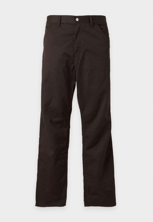 Carhartt WIP, SIMPLE PANT DENISON - Housut - tobacco rinsed