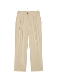 Marc O'Polo BALLOON LEG PLEATED INSPIRED DETAILS - Nohavice - jonesboro cream