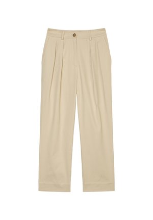 BALLOON LEG PLEATED INSPIRED DETAILS - Trousers - jonesboro cream