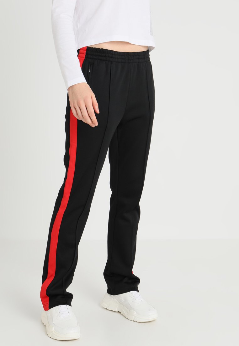 calvin klein side stripe track pants