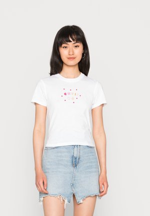 KULLA SLIM TEE PRINT - T-shirt imprimé - white