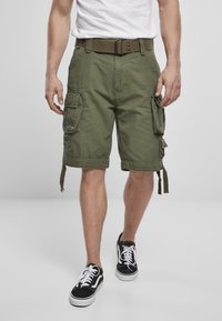 SAVAGE VINTAGE - Kratke hlače - olive