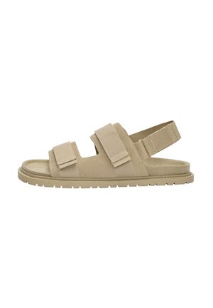 FLAT - Sandals - beige