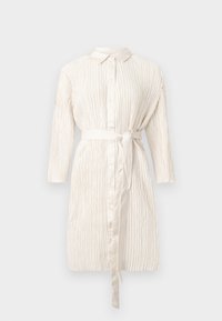 SLFELMA SHORT SHIRT DRESS - Skjortekjole - sandshell
