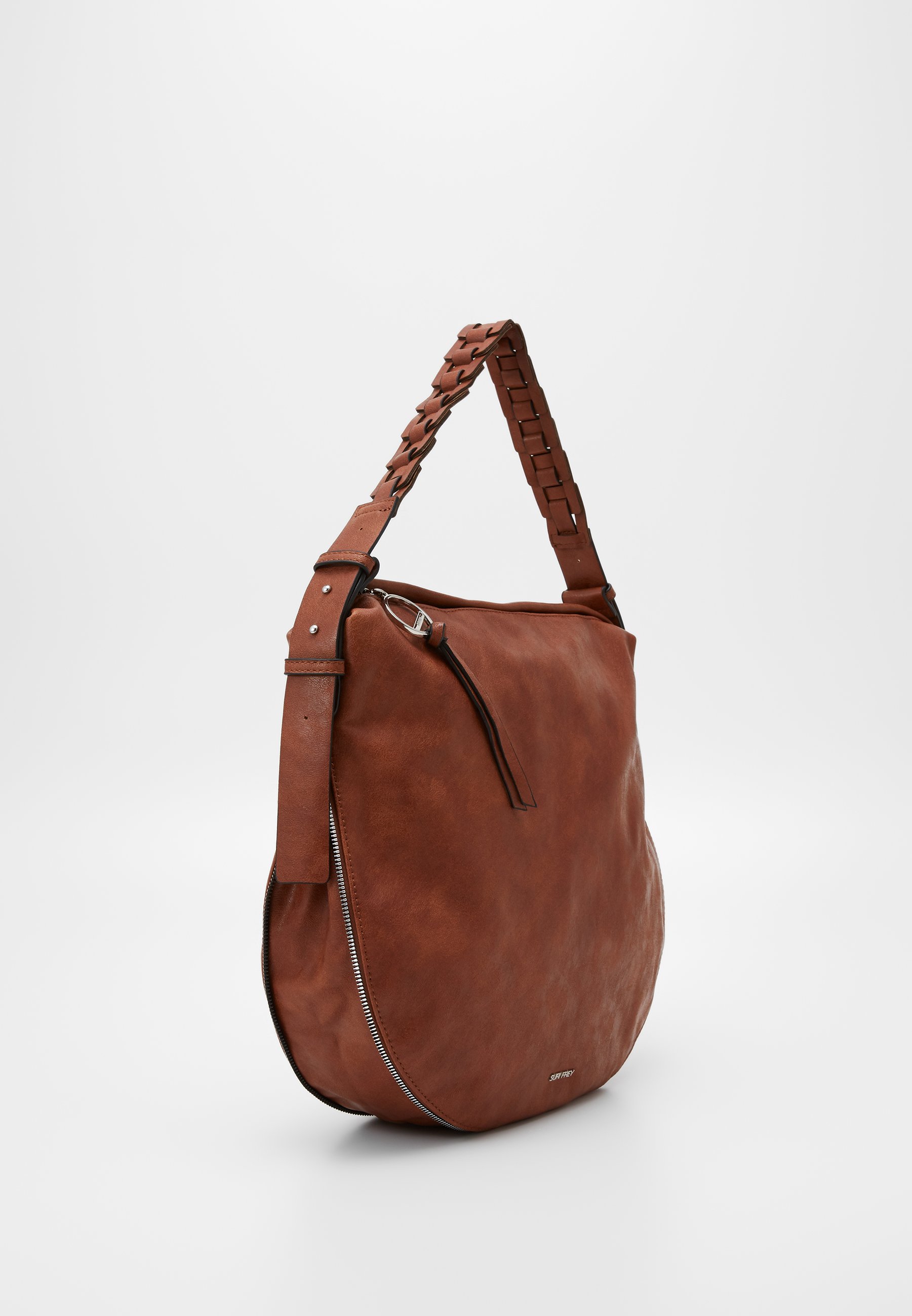 SURI FREY LUZY Håndveske cognac Zalando.no comma HOLD ON HANDBAG Håndveske lightgrey Zalando.no