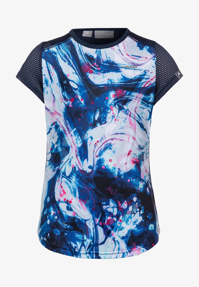 SAMMY - Sports shirt - caleido royal/dark blue