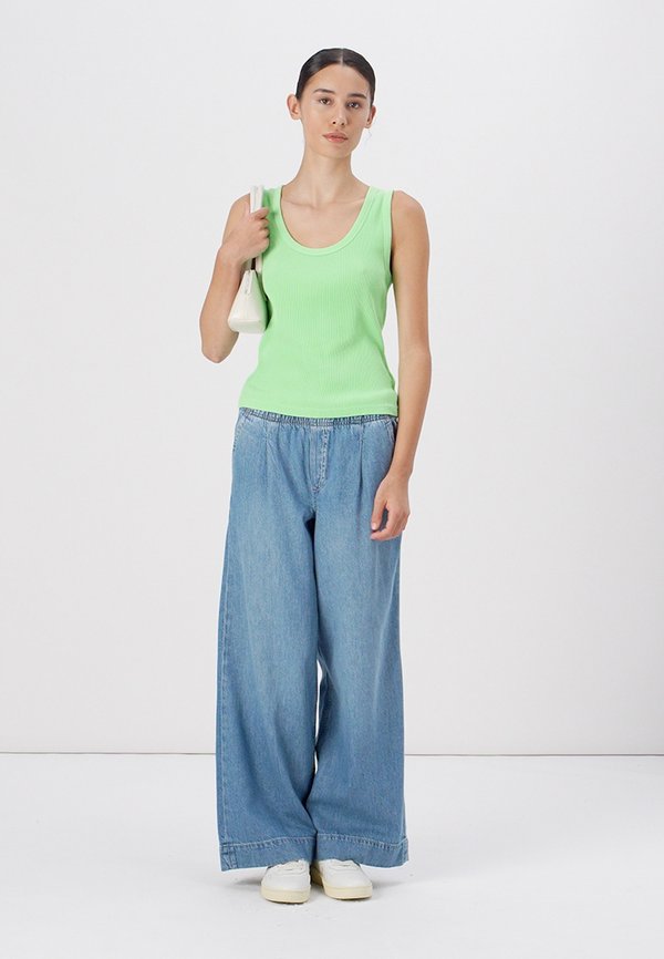 BAGGY EASY JEAN MORGAN - Relaxed fit jeans - medium indigo3