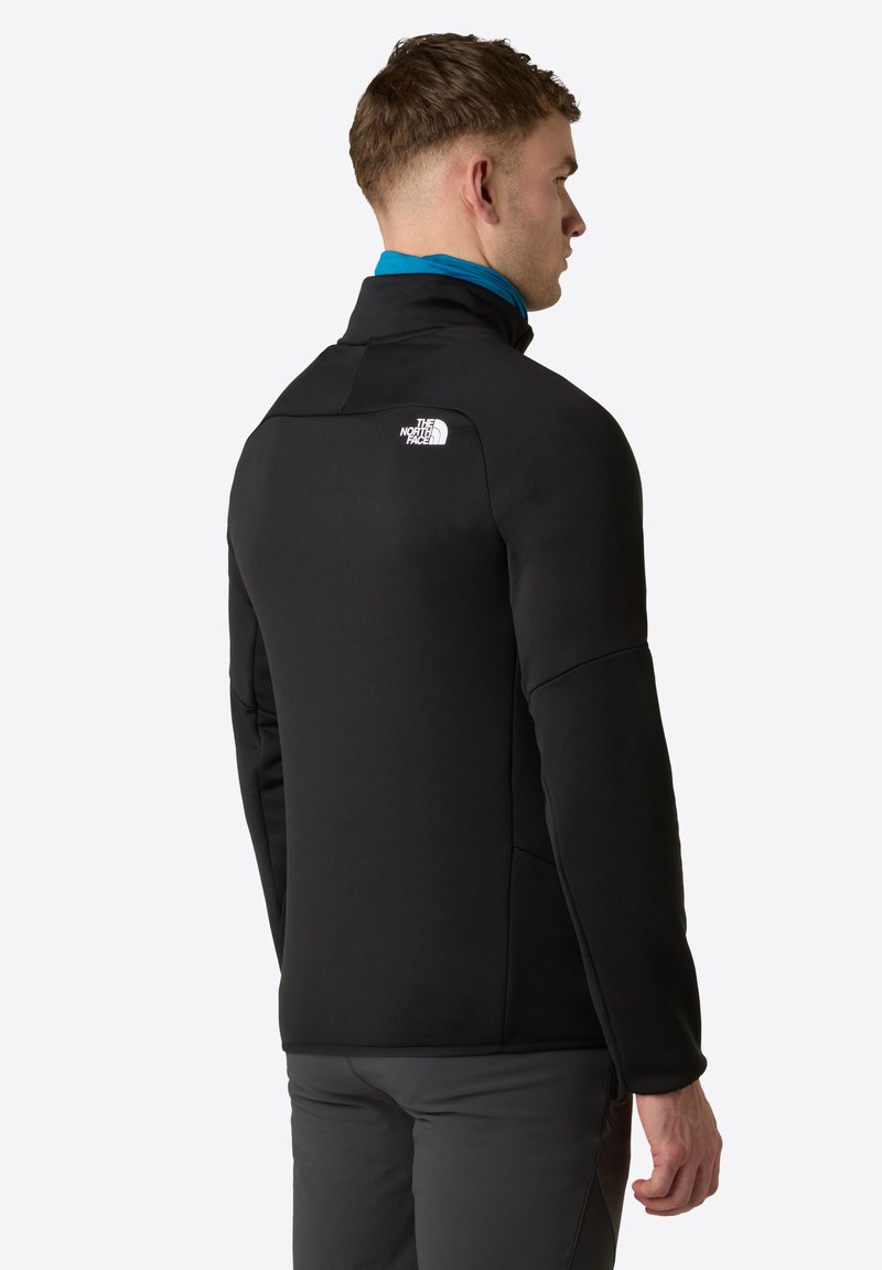 The North Face M METEORA 1/4 ZIP FLEECE - Fleecová mikina - tnf black