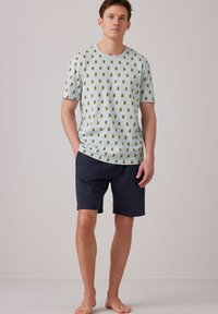Next SET - Komplet pidžame - grey pineapple print