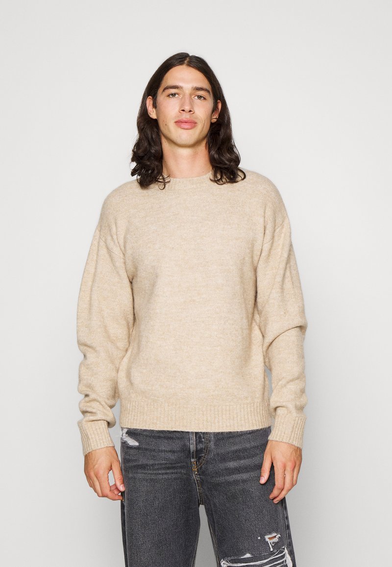 Jack & Jones JOROLLIE CREW NECK - Jersey de punto - peyote