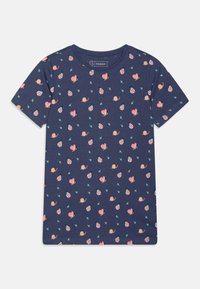 Friboo 5 PACK - Print T-shirt - off-white/blue-grey/dark blue