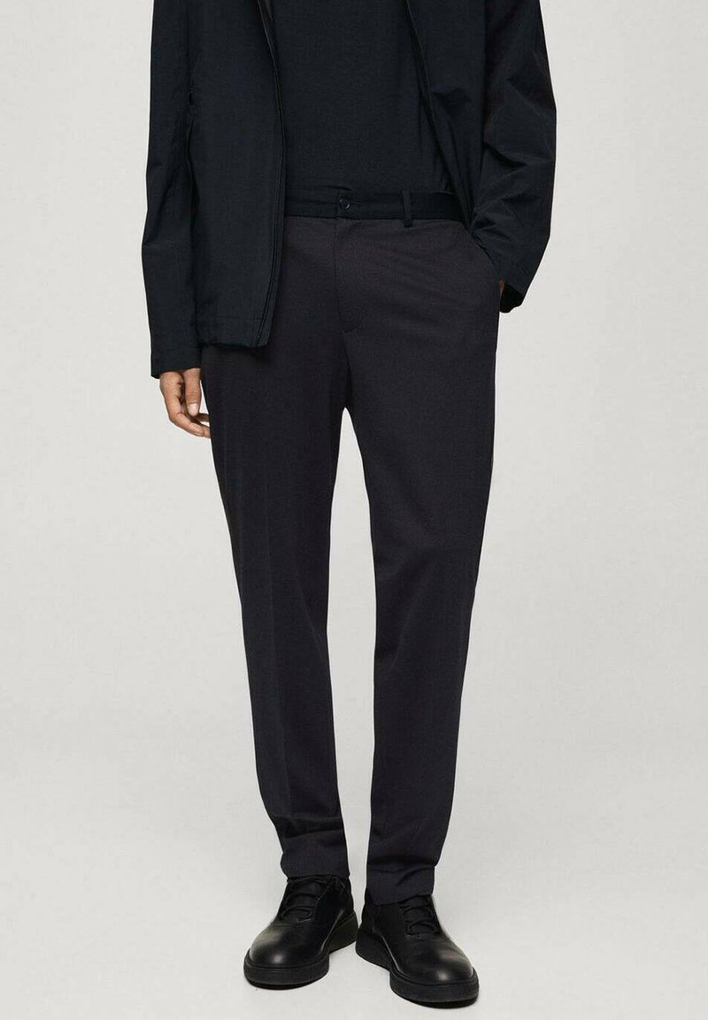 Mango Chinos - royal blue