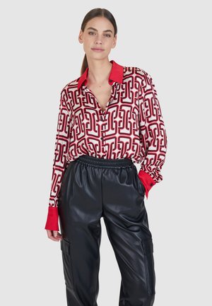 Marc Aurel Button-down blouse - milk melange