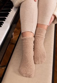camano - ONLINE COSY SOCKS 4 PACK - Sukat - taupe Pienoiskuva 1